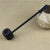 Ebony Wood Portable Smoking Herb Tobacco Pipe - CatchVape