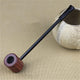 Ebony Wood Portable Smoking Herb Tobacco Pipe - CatchVape