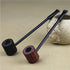 Ebony Wood Portable Smoking Herb Tobacco Pipe